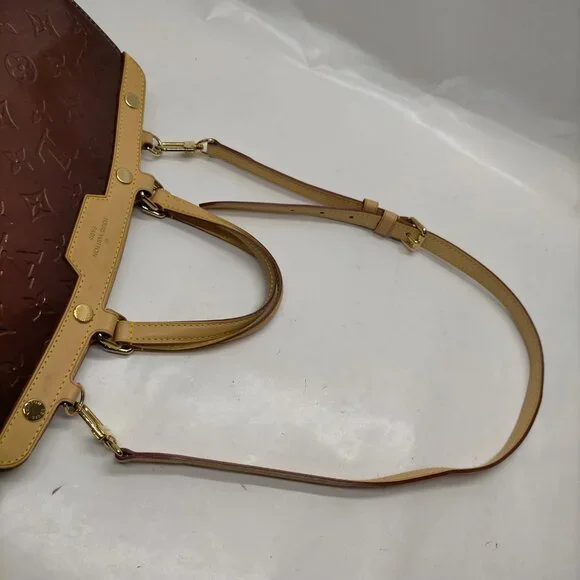 Louis Vuitton Brea MM Brown Vernis Hand Bag mon812-101025 - Picture 10 of 16